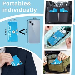 Compact Disposable Urine Bags – Emergency Hygiene Solution for Travel & Hiking
