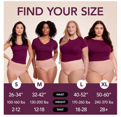 Depend Silhouette Postpartum Bladder Leak Underwear M 56 Count Women