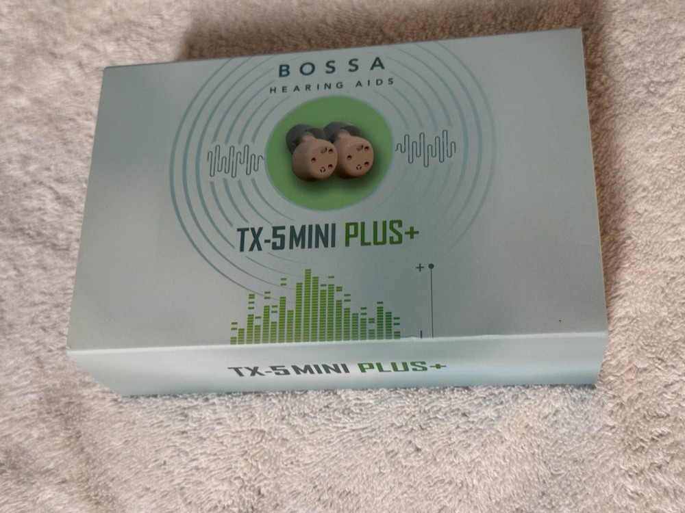**BOSSA TX-5 MINI PLUS + HEARING AIDS NEW IN OPEN BOX *****