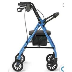 Folding Hinge Hardware. Parts For The Guardian Basic 6″ Steel Rollator Walker