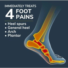 Dr. Scholl’s Orthotics for Heel Pain – Men Size 8-12, 1 Pair – Pack of 6