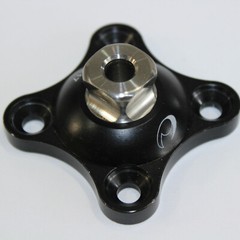 STANDARD MALE PYRAMID ADAPTER 0217 BLACK w SILVER PYRAMID TRULIFE? – MINT COND.