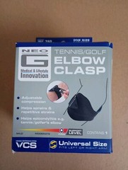 Neo G Tennis/Golf Elbow Clasp For Repetitive Strains Firm Support Adjustable