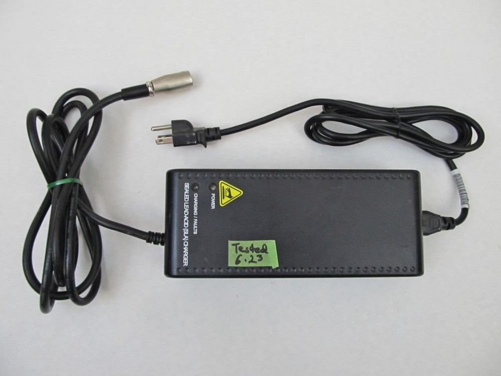 UPG 24-Volt 8A 3-Stage Sealed Lead Acid Charger for Power Chair 24BC8000T-4