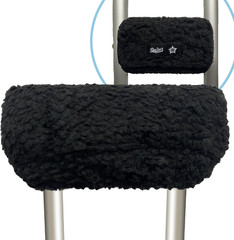 Plush Memory‑Foam Crutch Underarm Pad & Hand‑Grip Covers–Universal Fit, Breathab