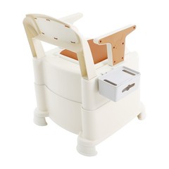 220lbs Capacity Portable Elderly Toilet, Bedside Commode, Disabled Commode Chair
