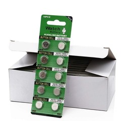 Cotchear 10pcs 1.5V AG10 Alkaline Battery 189 389 LR1130 LR54 V10GA…