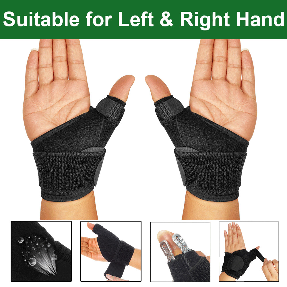 Left&Right Medical Thumb Wrist Brace Support Carpal Tunnel Arthritis Sprain Wrap