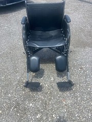 Bariatric Extra Wide Deluxe Wheelchair up to 350 lbs. / Reinforced Frame