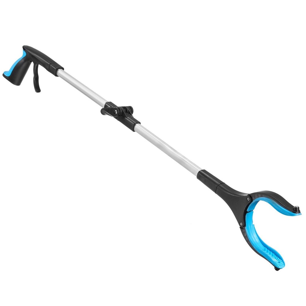 2-Pack 34in Long Handle Reacher with 360° Jaw and Magnetic Tips