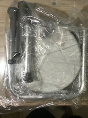 Probasics Compact Shower Stool Round 13.5x 3 x13in 250lb Capacity New In Package