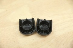 PAIR Quantum Edge 3 Stretto Caster FORK CAPS Dust Covers DGN1808787 Front / Rear
