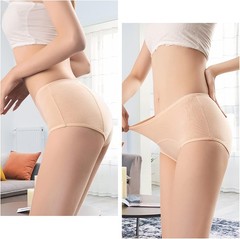 Comfortable Reusable Incontinence Underwear – 6 Multi-Color Briefs for Women