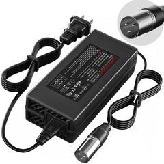 Cargador Batería 24V 5A Silla Ruedas Scooters 3-Pin XLR Pride Jazzy Power Chair