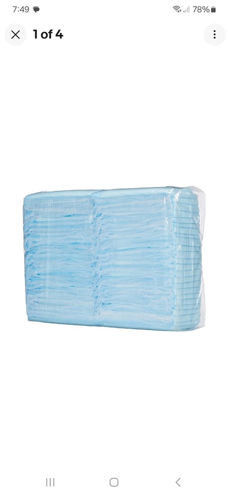Simplicity Basic Disposable Underpad Fluff 23X36″ 7174 150 pads