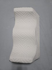 White Bed Wedge Pillow Set with Removable Cover Foam Bed Positioner