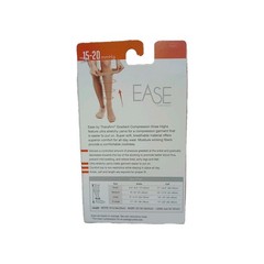 EASE by THERAFIRM Compression Opaque Knee Highs Small Short 15-20 mmHg Sand NWT