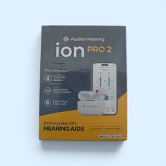 Audien Hearing ion Pro 2 OTC Rechargeable Hearing Aids App Control Brand New