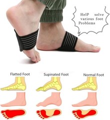 Compression Fasciitis Support Support Sleeves, Arch Cushioned Men Women 1-5pairs