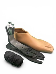 OTTOBOCK Otto bock taleo 1c50 prosthetic foot. Left. Size 30. Category 7