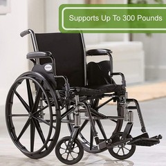 Wheelchair Swing Away Foot Leg Rest Desk Length Arms Flip Back 16 in Seat 300