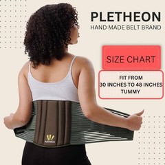 Lumbar Belt for Back Pain Relief, Adjustable Support Belt with Hook and Loop …