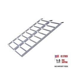 70-inch Bi-Fold Aluminum Truck, UTV/ATV Loading Ramp 70-Inch, 1250lb. Capacity