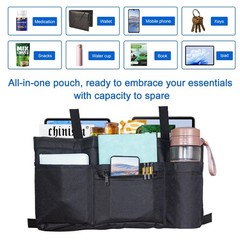 Walker Bag with Cup Holder & Soft Cooler Storage Organizer Universal Fit