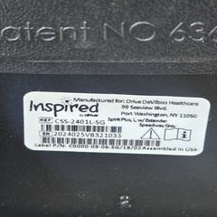 Inspired by Drive Spirit APS Special Needs Car Seat Black Gray 25-130 lbs EUC