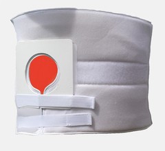 Stoma Support Ostomy Hernia Belt for Colostomy Bag Ab. Binder w/ Stoma Opening