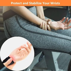 1/2Pcs Adjustable Wrist Support Brace Wrap for Sports Fitness Office Pain Relief