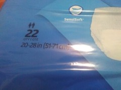 FITRIGHT Adult Diapers Size SMALL 22 Count Daily Underwear 20-28 inches