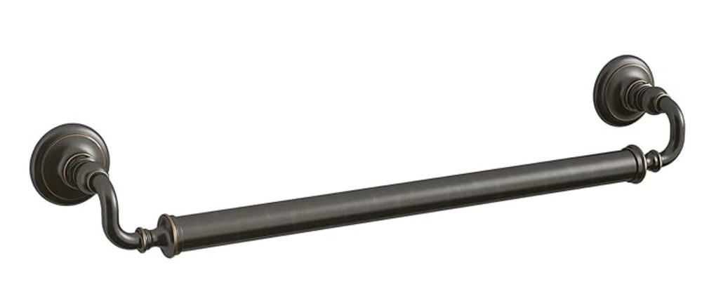 Kohler Artifacts® 24″ grab bar K-25156-2BZ, In Oil-rubbed Bronze.