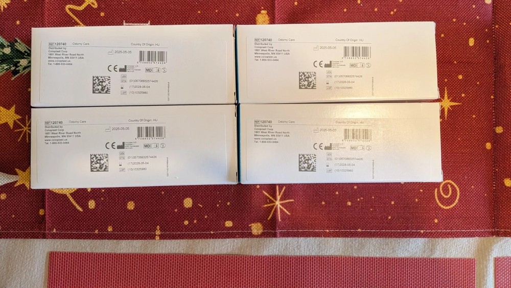 New Coloplast Elastic Barrier Strips Straight Brava 120740 Sealed