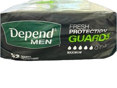 Depend Incontinence Guards for Men – 52 Pack