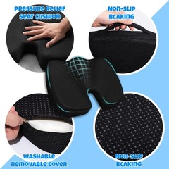 Cushion Lab Patented Pressure Relief Seat Cushion for Long Sitting Hours