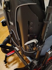 Ki Focus CR Tilt In Space Manual Wheelchair Elevating Leg Rests Adult Stroller