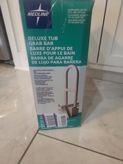 NEW Medline Deluxe tub Bathtub Bath Bathroom Safety grab Bar easy to install