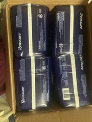 (QTY 64) Reassure Unisex Adult Overnight Underwear Disposable Size Medium 30-38”