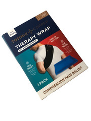 Tommie Copper Compression Therapy Wrap Lower Back Shoulder Black 2XL-3XL