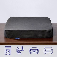 Ifoam Gel Infused Memory Foam Layer Wheelchair Cushion – Seat Cushion for Whe…