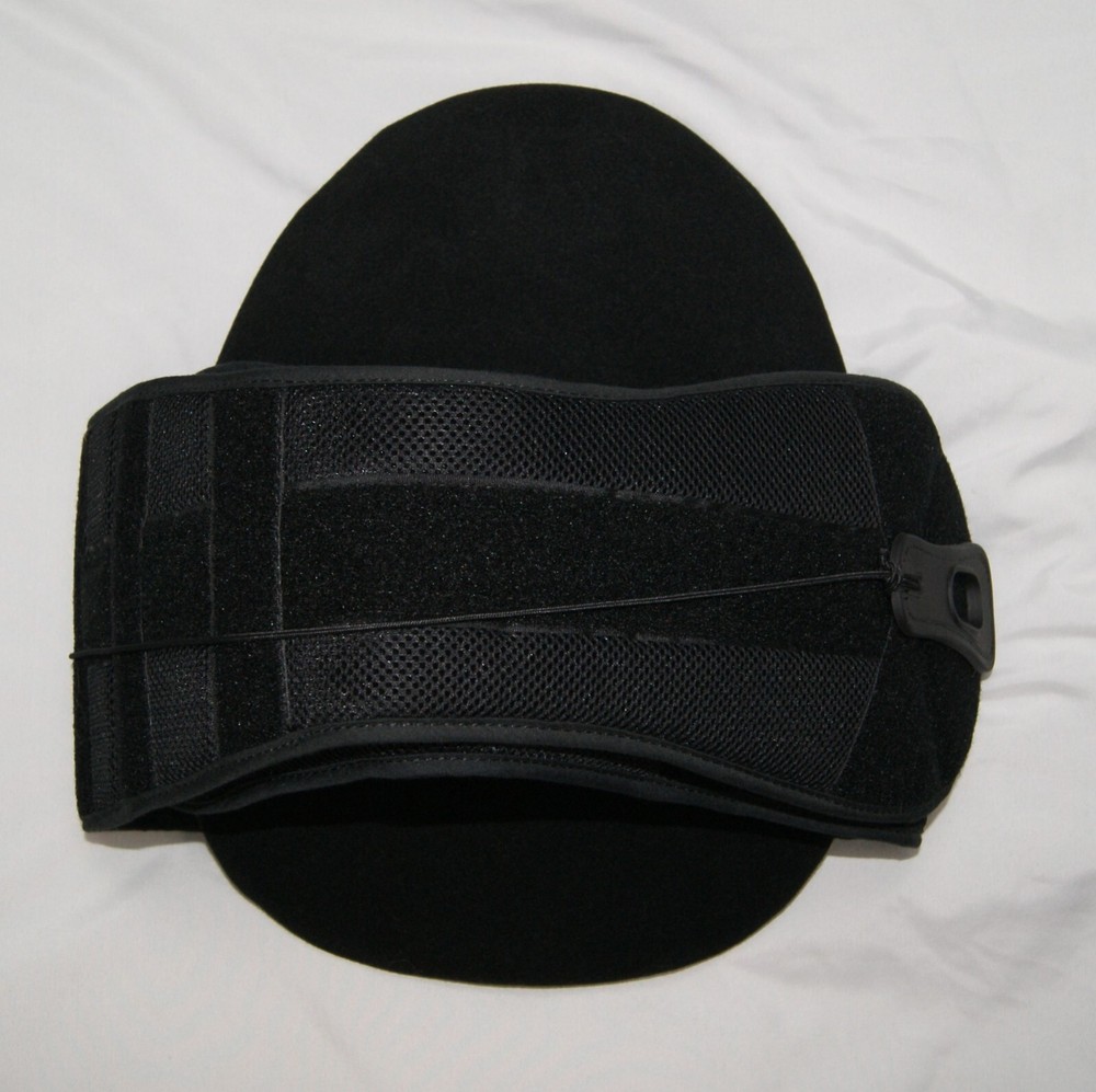 dr medical back brace bb-157 universal adjustable hook and loop closure