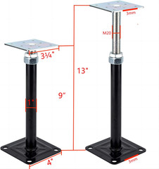 4-PCS Lift Supports,Adjust Supports,Level Supports,Floor Jacks,Adjustable Suppor