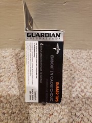 Guardian Rubber Tips 1″ (2.5 cm) Metal Reinforced 4 Count, Gray