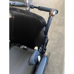 .Quickie Iris Tilt Wheelchair Space Modular Adult Blue Medical Tilt Rehab