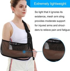 Breathable Mesh Arm Sling – Adjustable Shoulder Support for Injury Recovery