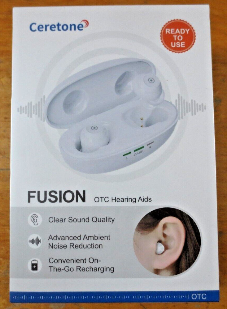 Ceretone Fusion OTC Hearing Aids (CE-A61AT)