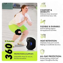 Adjustable Knee Brace for Patellar Tendonitis & Meniscus Tear Relief