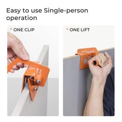 Imbot Panel Carrier，Plywood Lifting Tool, Drywall Carrying Orange