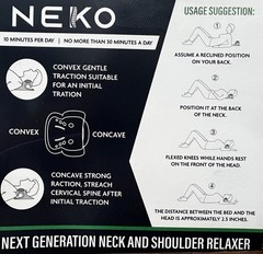Neko Next Generation Neck And Shoulder Relaxer NWOT